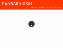 Tablet Screenshot of khanabadosh.info